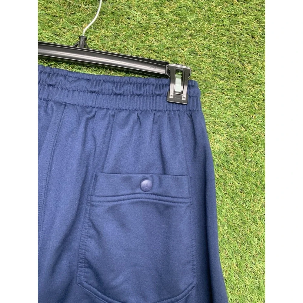 Jordan Sweatpants Mens Small Fleece Joggers Pockets Comfort Air Y2K Ankle Zip